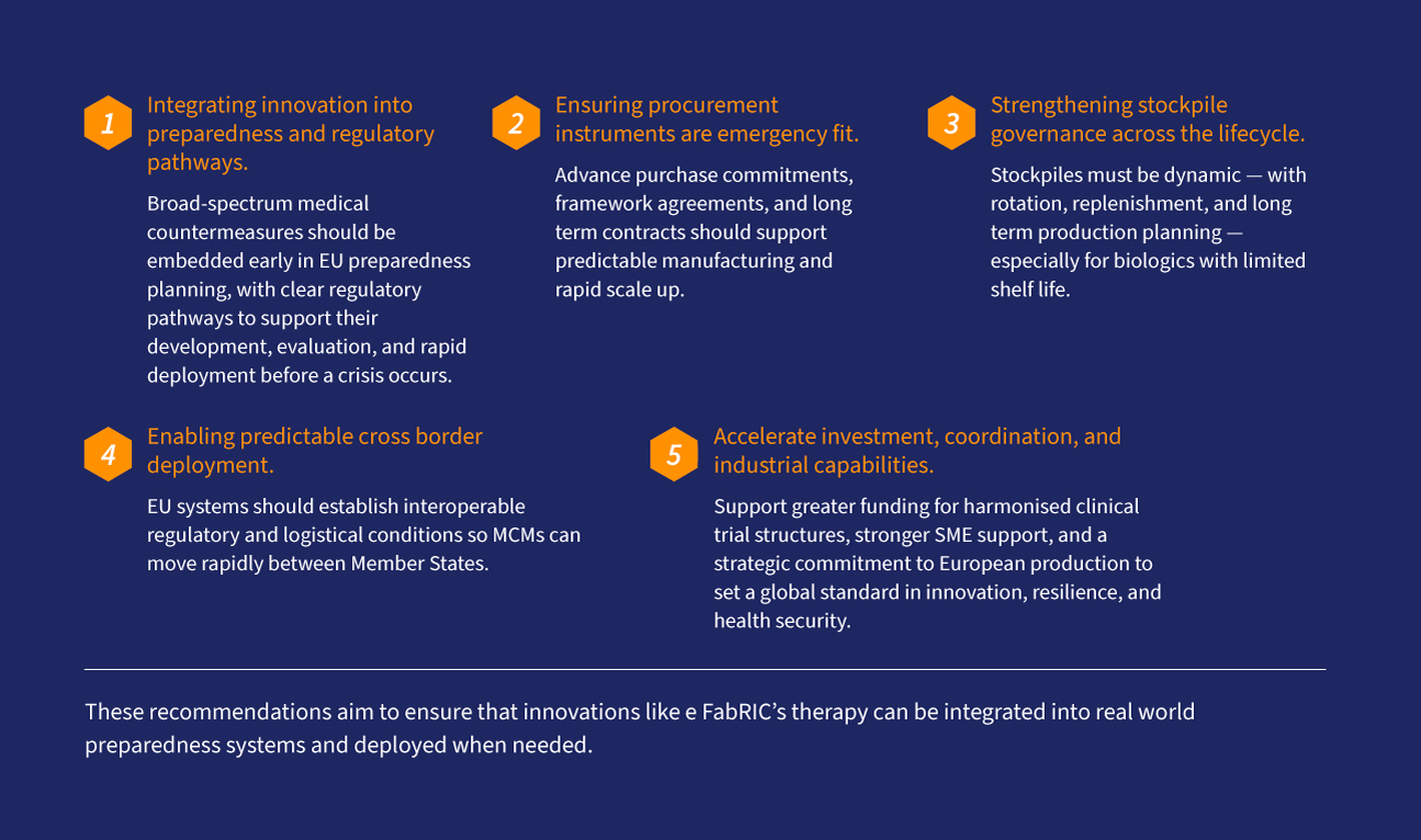 e-FabRIC Policy Brief August 2026 website Policy Recommendations